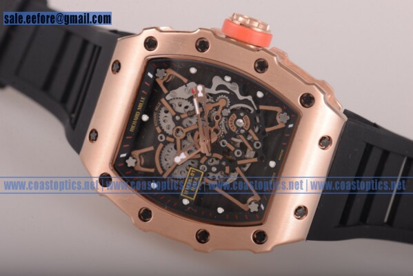 Richard Mille RM 35-01 Watch Rose Gold Best Replica - Click Image to Close